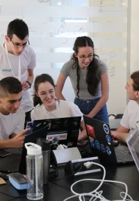 MEET Israel Students - vertical orientation 